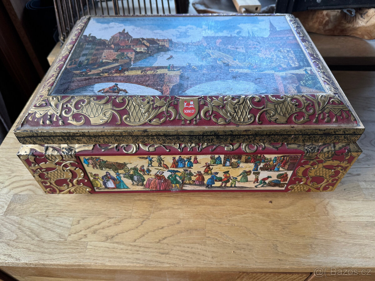 3 plechové krabice E. Otto Schmidt - 12