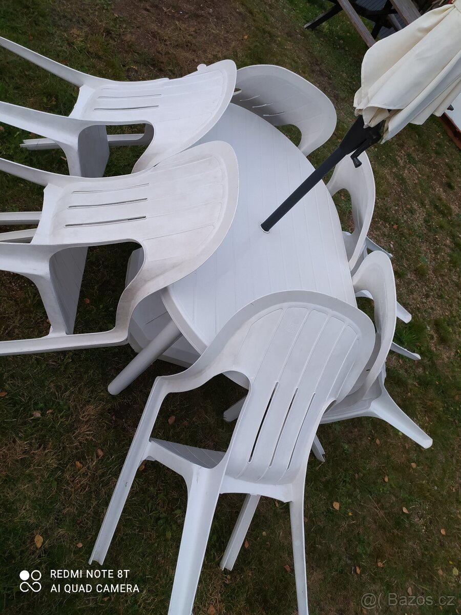 ZAHRADNÍ/ TERASOVÝ SET - 9ks - 12