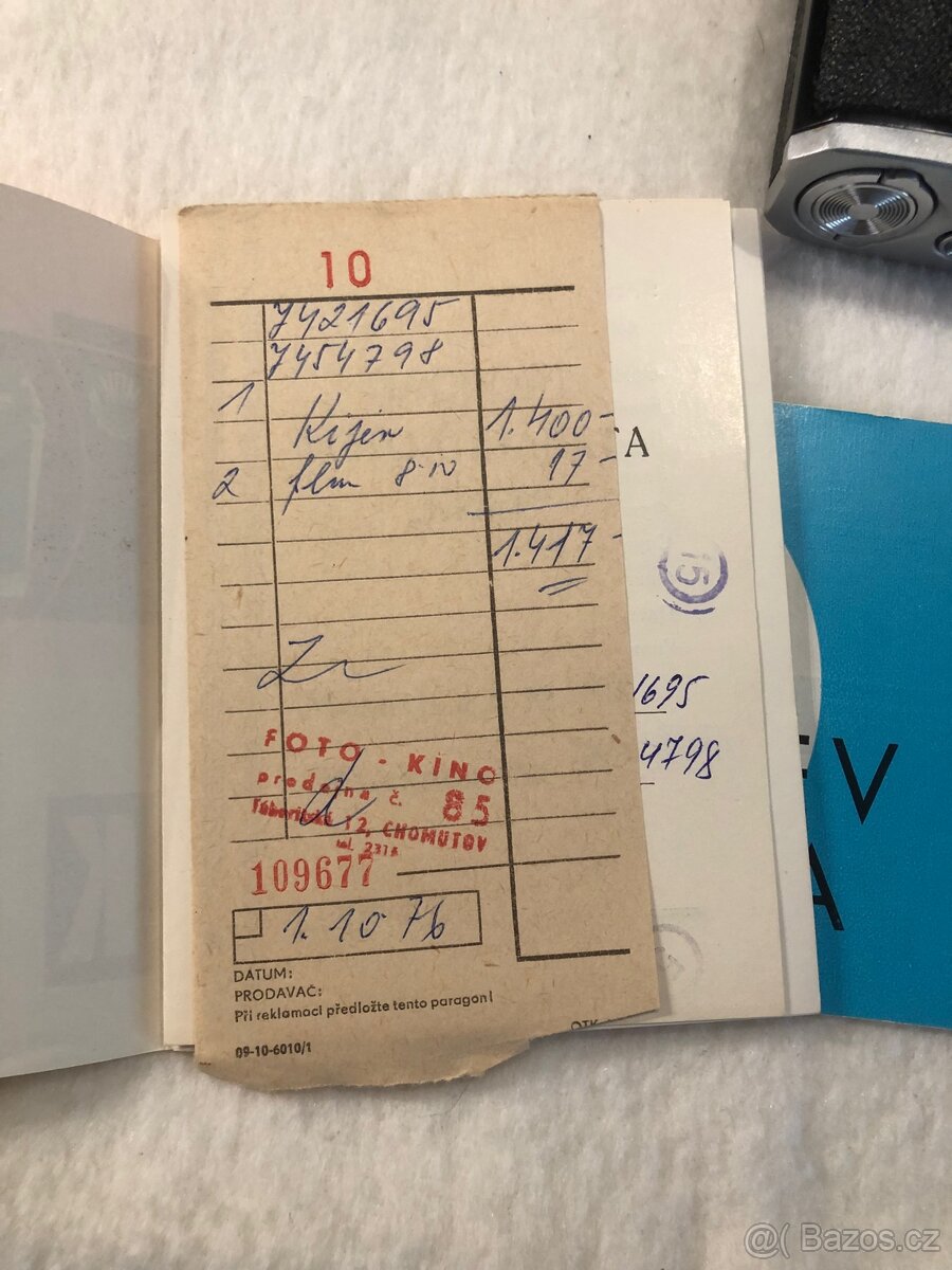 Retro fotoaparát Kiev 4/4A kompletní set - 12