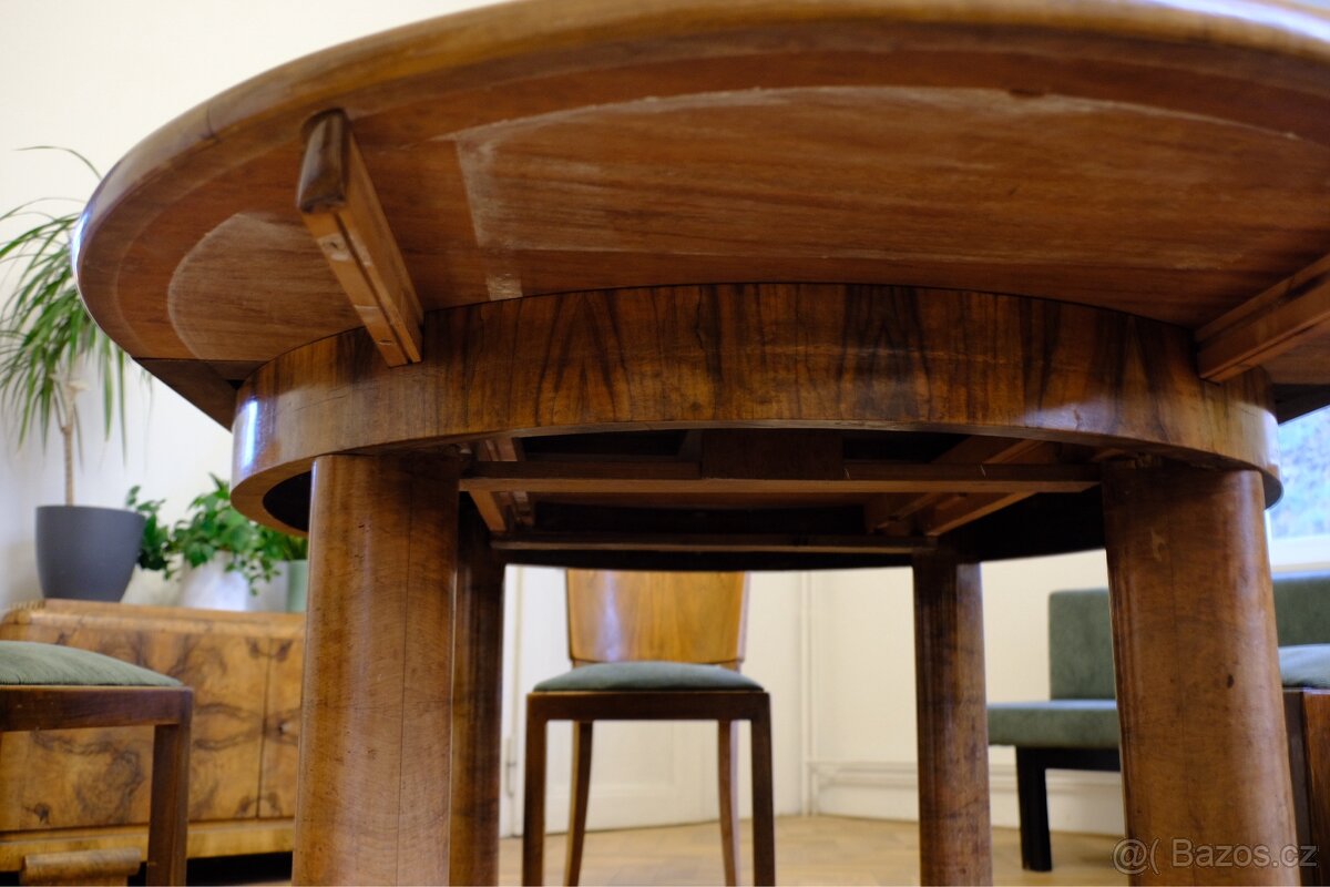 Jídelní sestava art deco - 12