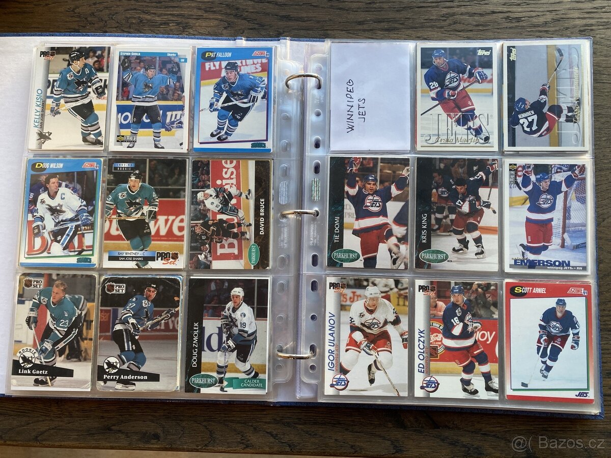 Sbírka hokejových kartiček - 12