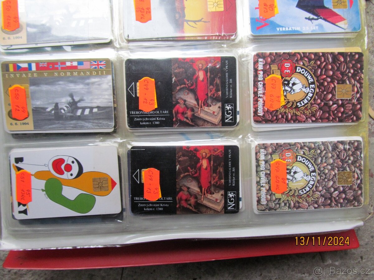 České telefonní karty I. - 12