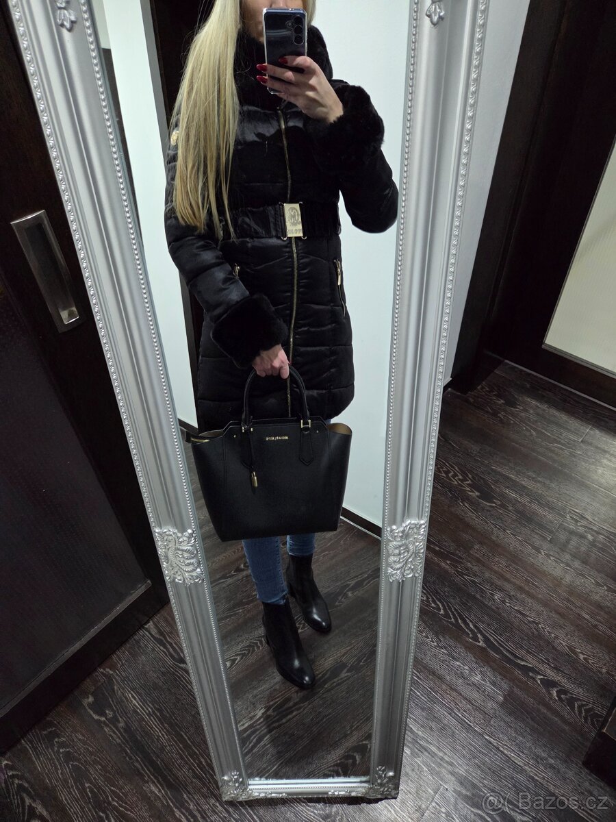 Cerny zimni kabat Mayo Chix - 12