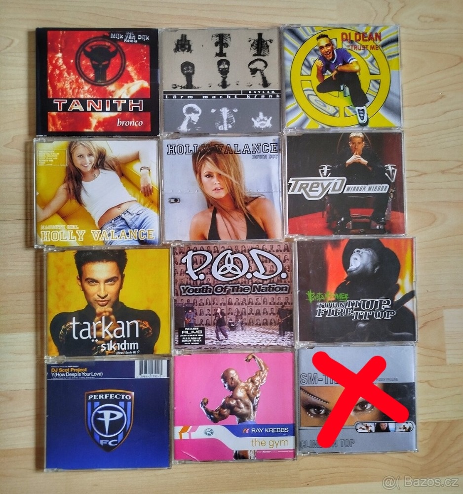 Prodám větší množství orig. CD kompilace, alba a singly - 12