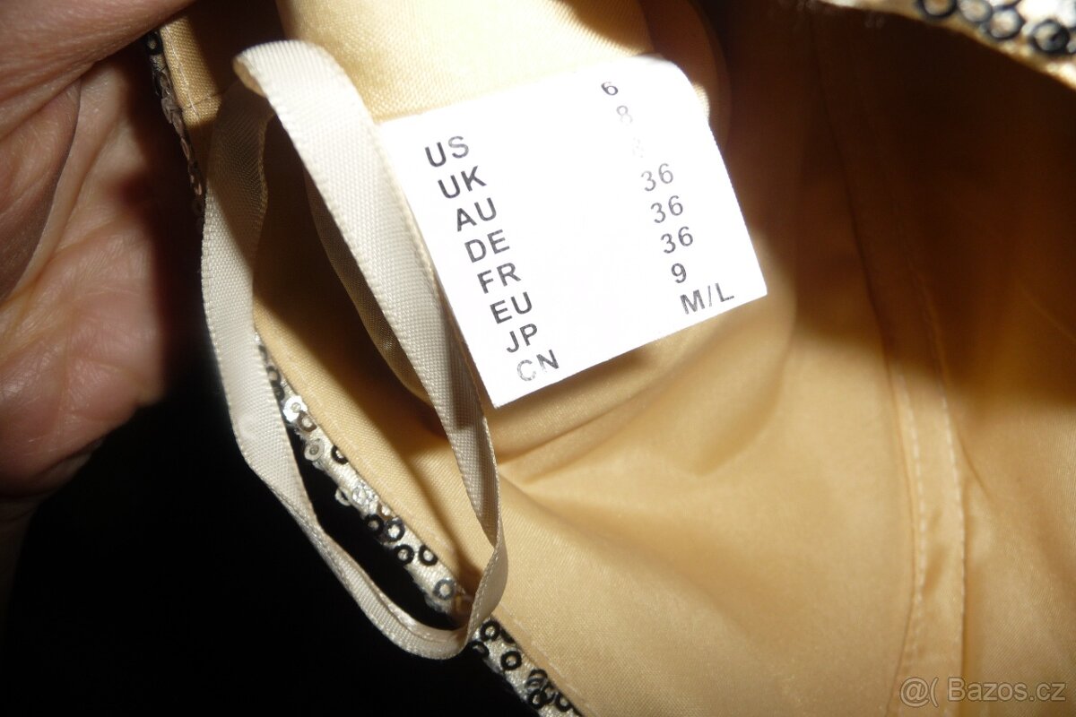 dlouhé večerní šaty vel. S - 12