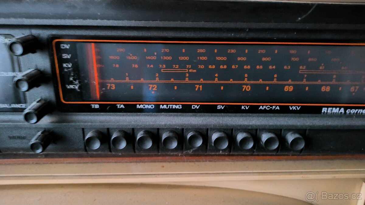 Rádio REMA Cornet 840 HiFi (retro) + návod - 12