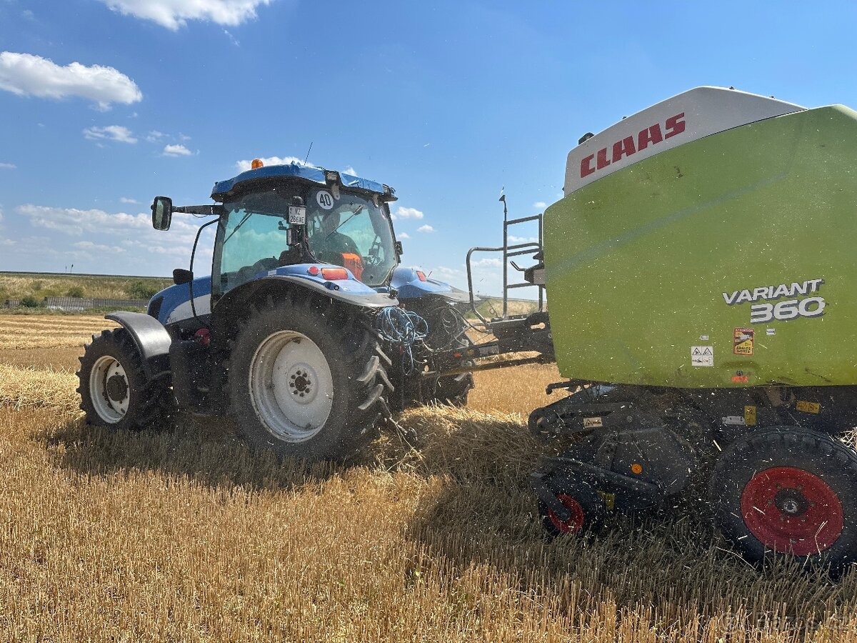 Pšeničná slama guľaté baliky - 12