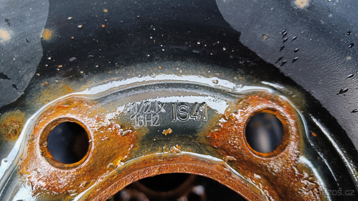 Sada zimních kol 215/60 R16 95H, disk 6,5Jx16 H2 ET41, rozte - 12