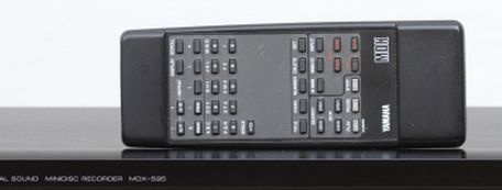 Minidisc deck Yamaha MDS 595,Top stav, Dálkové ovl.,MD disky - 12