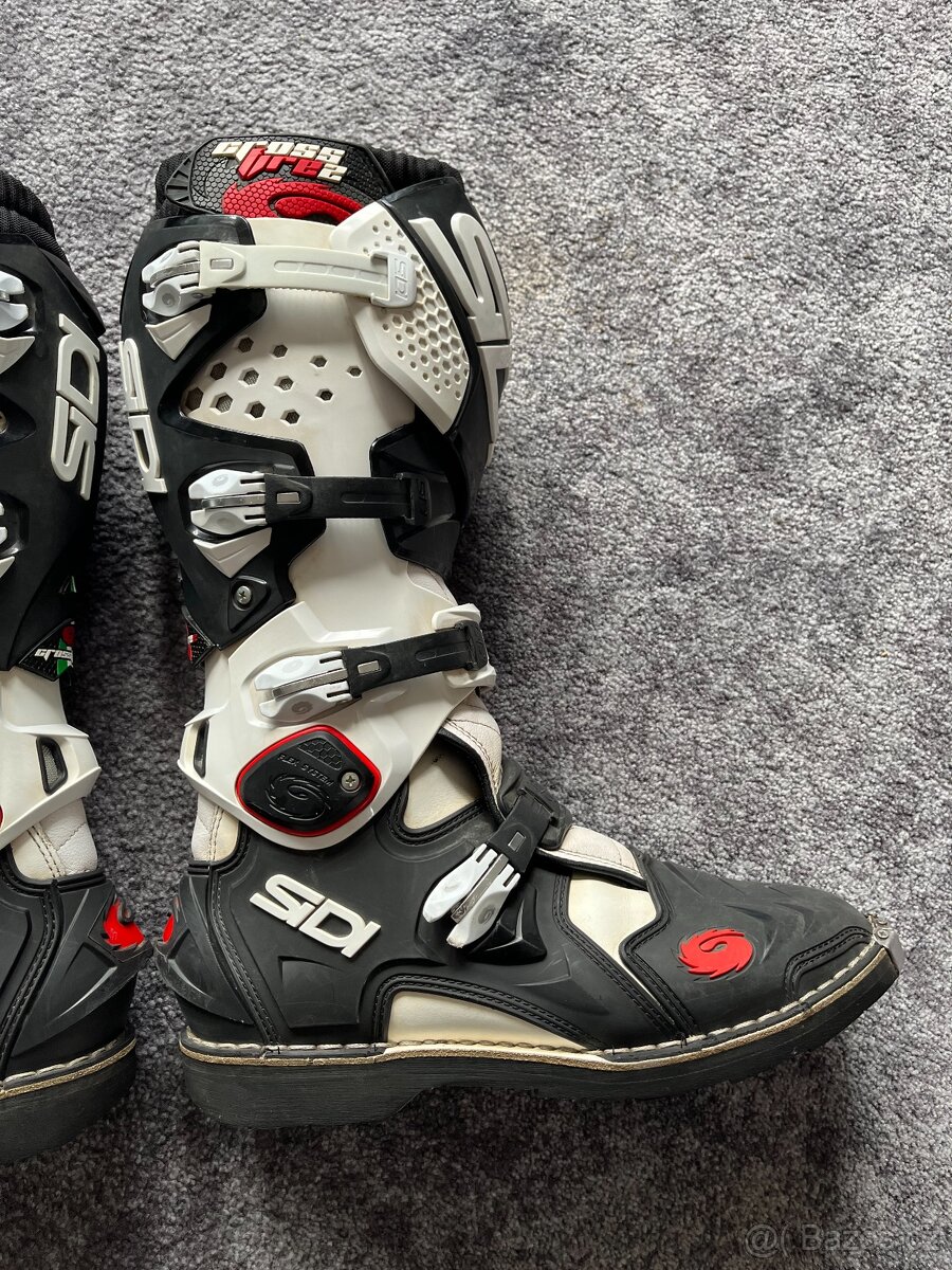 2x MX enduro boty Sidi Crossfire 2, velikost 46 - 12