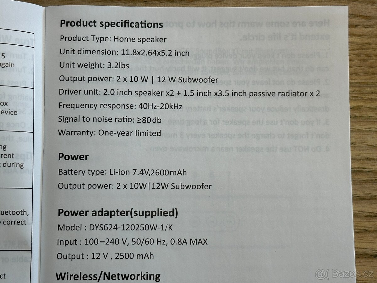 Doss Soundbox XL, výkonný TOP bluetooth reproduktor 2.1 NOVÝ - 12