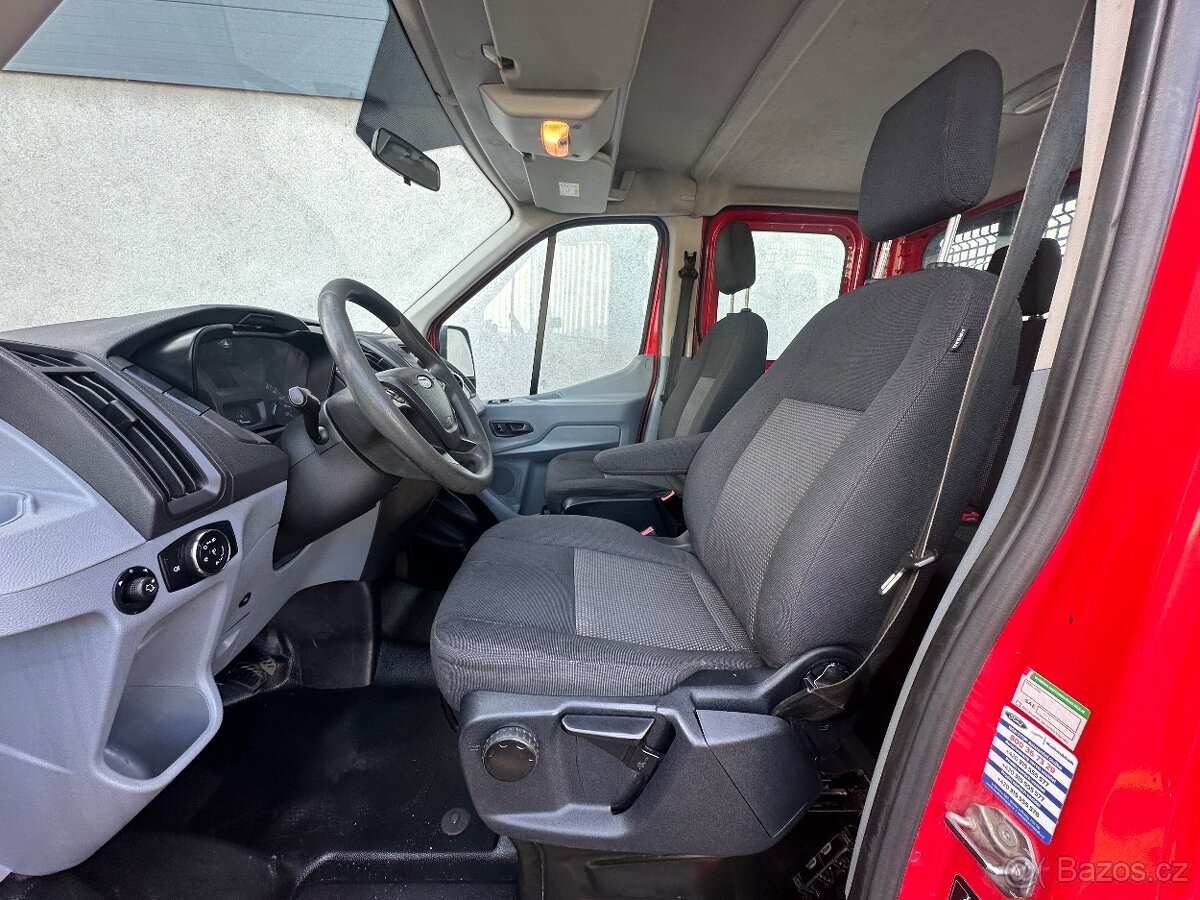 Ford Transit,96kw,6míst,1.maj.Čr,odpočet dph,tažné - 12