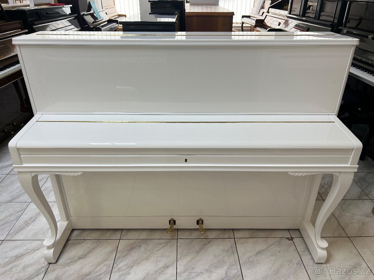 Německé pianino August Forster - Lobau po opravě, se zárukou - 12