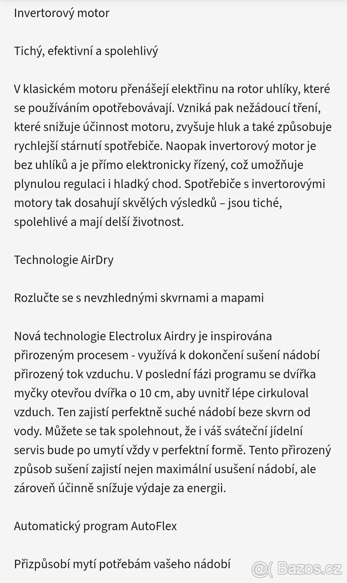Elektrolux 45cm 5 programů Fuzzy Logic, plně integrovaná - 12