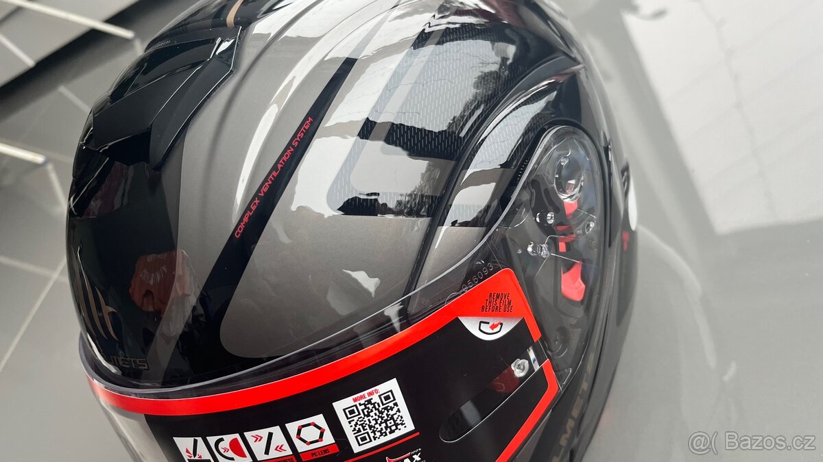 Helma na motorku MT HELMETS - překlopná (NOVÁ) - 12