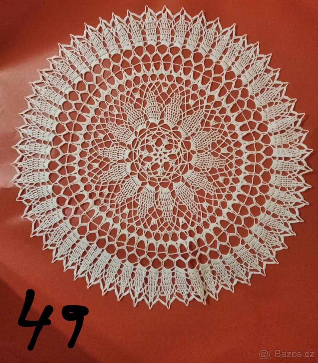Nové ručně háčkované dečky - 12