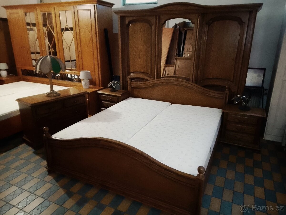 RUSTIKÁLNÍ KOMPLETNÍ LOŽNICE MONACO - 12