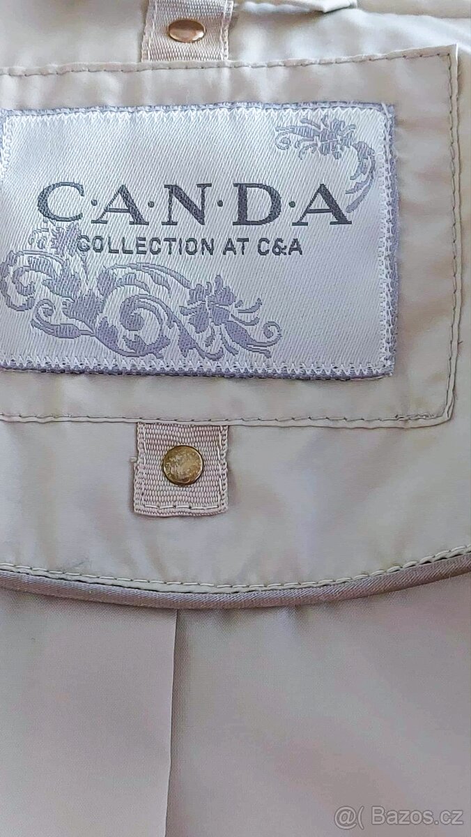 LEHKÁ DÁMSKÁ PROŠÍVANÁ BUNDA - CANDA - vel. 46 - 12