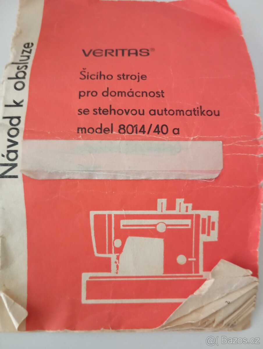 Kufříkový šicí stroj Veritas 8014/40 se stehovou automatikou - 12