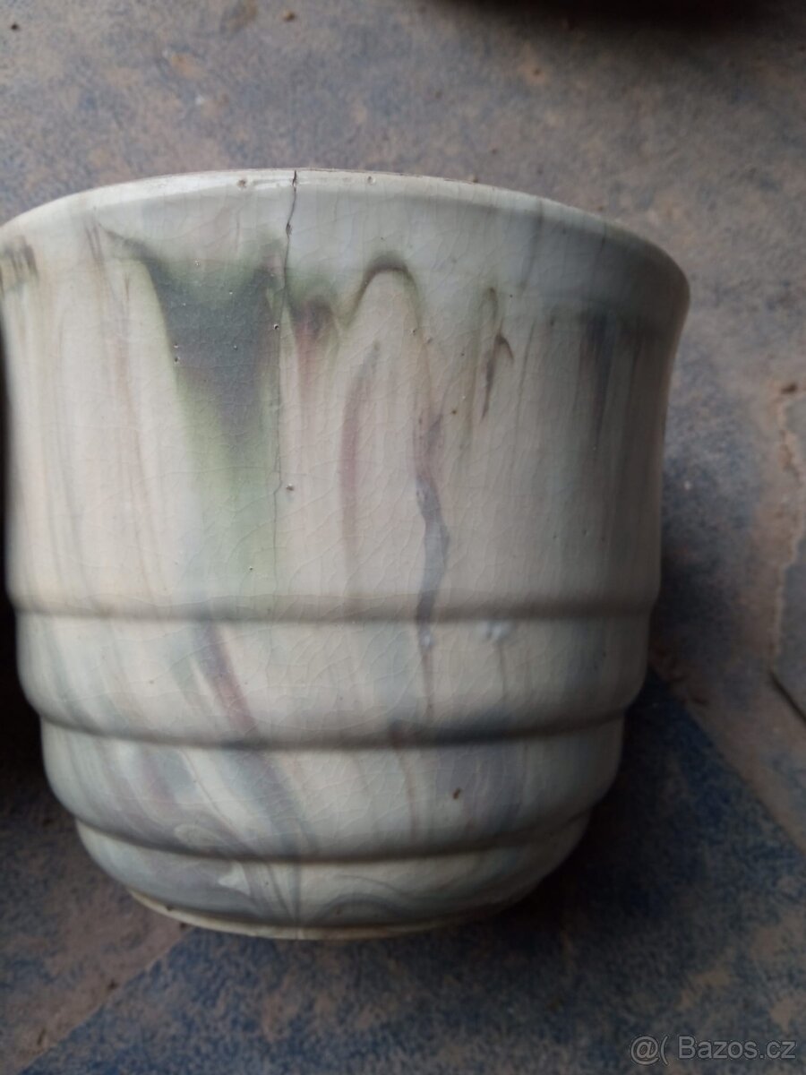 Keramické obaly na květináče-celkem 8 ks,zahrada,dekorace - 12