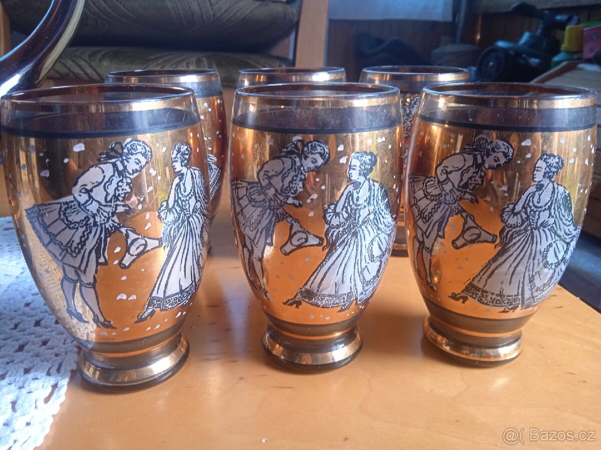 Sklo, porcelán - pozůstalost po mamince - 12