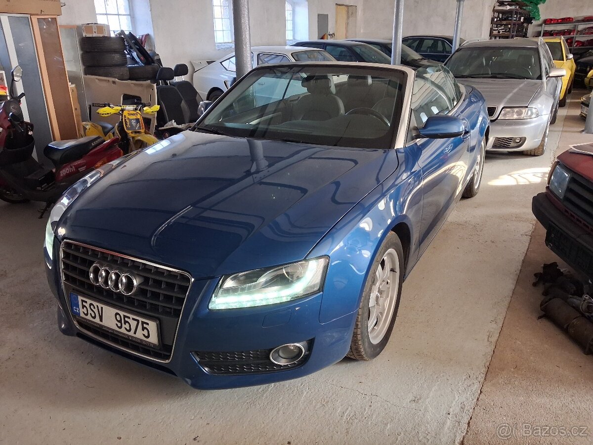Prodám Audi A5 cabriolet 2.0Tdi 125kW - 12