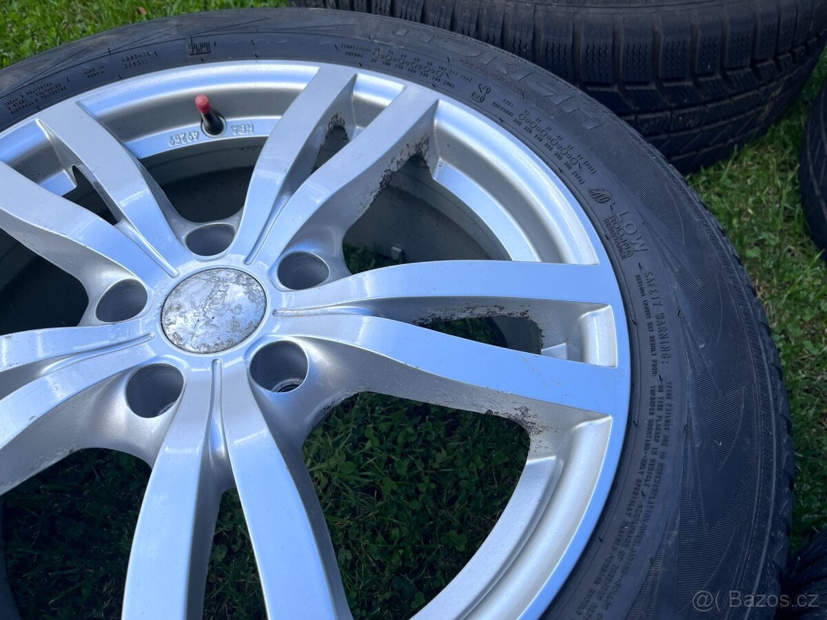 Alu disky 7Jx17 ET38; pneu 215/55 R17 98H EXTRA LOAD - 12