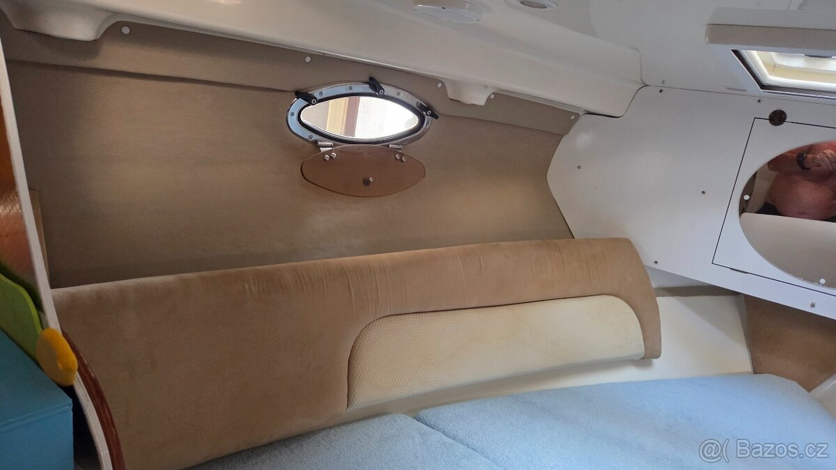 LOĎ ITALMAR, CABIN 23 + motor 225hp + dvouosí vlek - 12