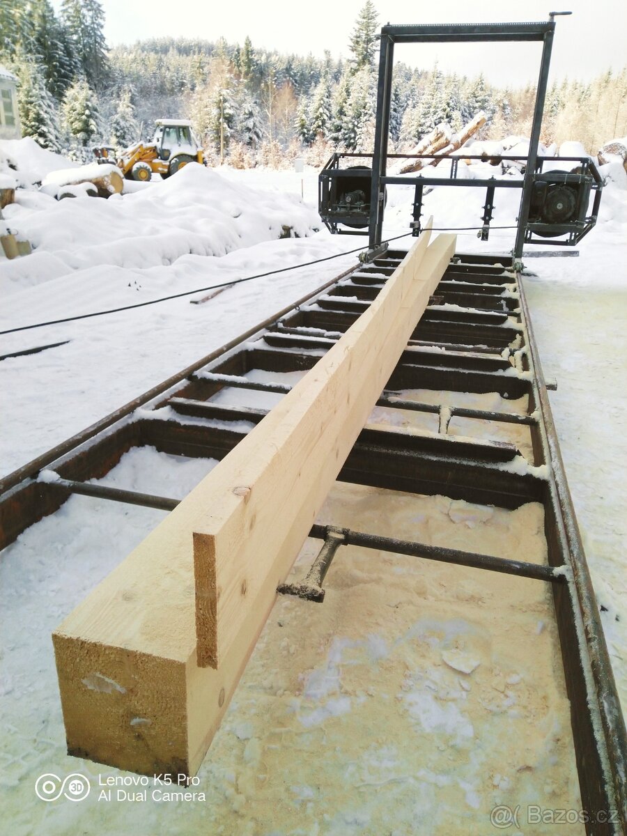 Kmenová pásová pila. - 12