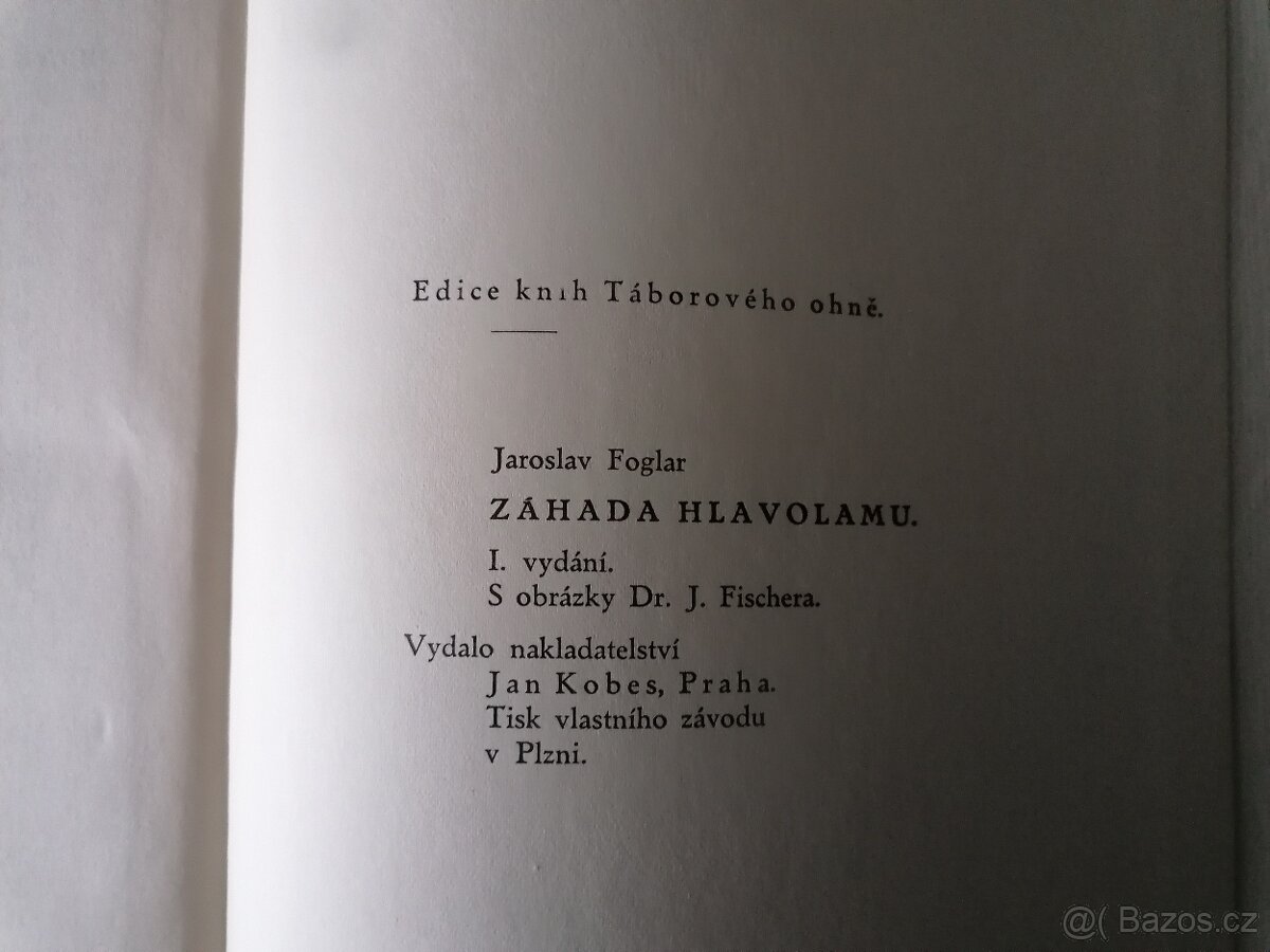 Jaroslav Foglar : Záhada hlavolamu, Historie Svorné sedmy - 12