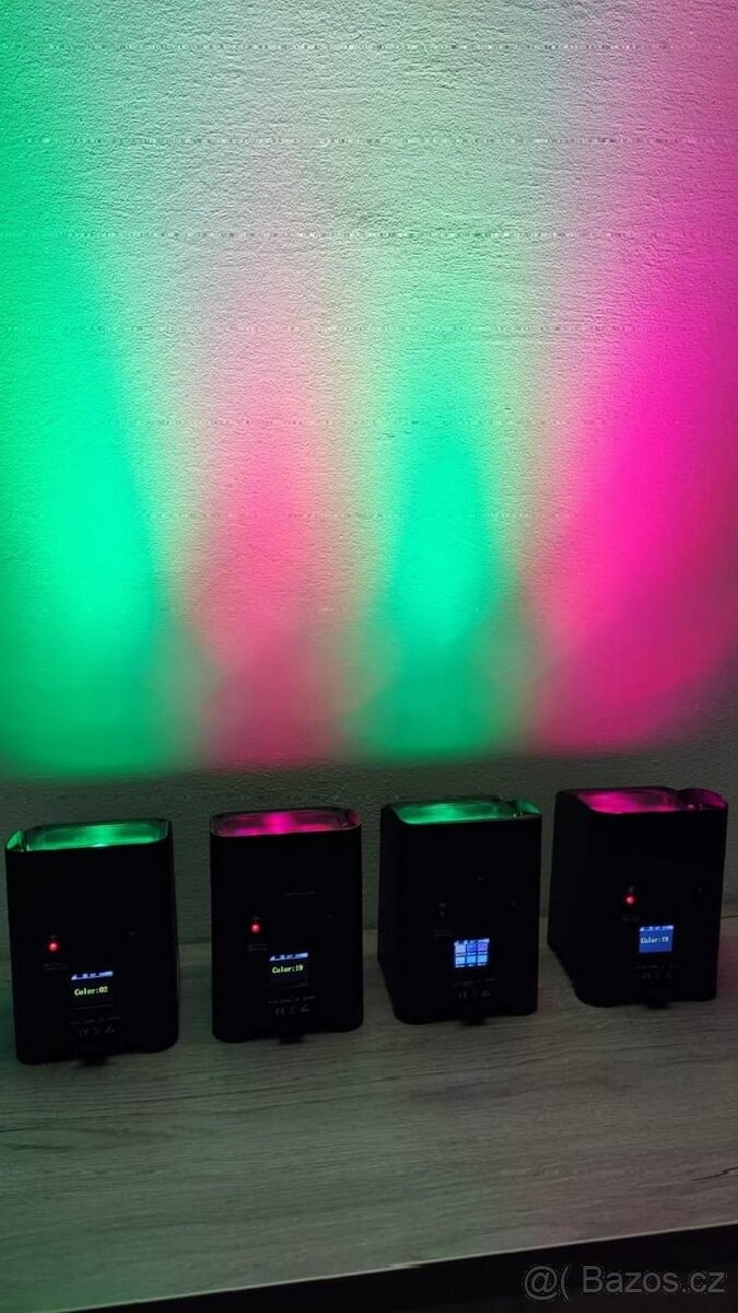 Led Par bateriové - 12