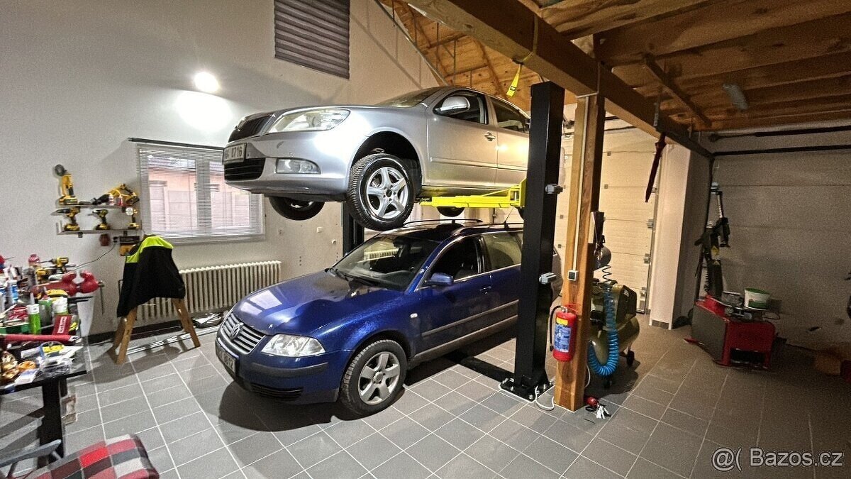 Dvousloupový hydraulický zvedák, zdviž BOR4200E 4200kg,2025 - 12