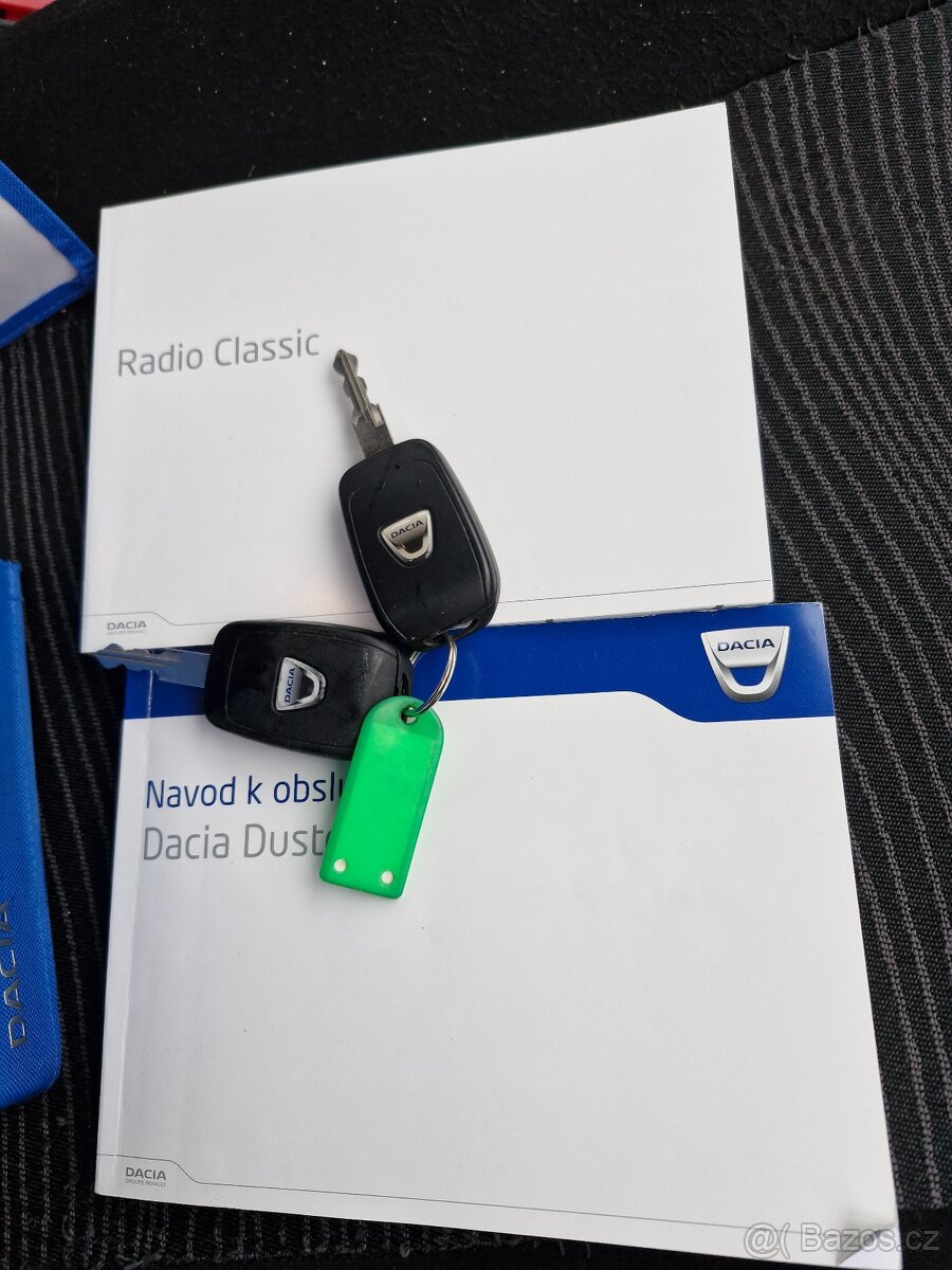 Duster 1,5 dci 80kw, 4x4 80tkm, Čr, TOP stav - 12