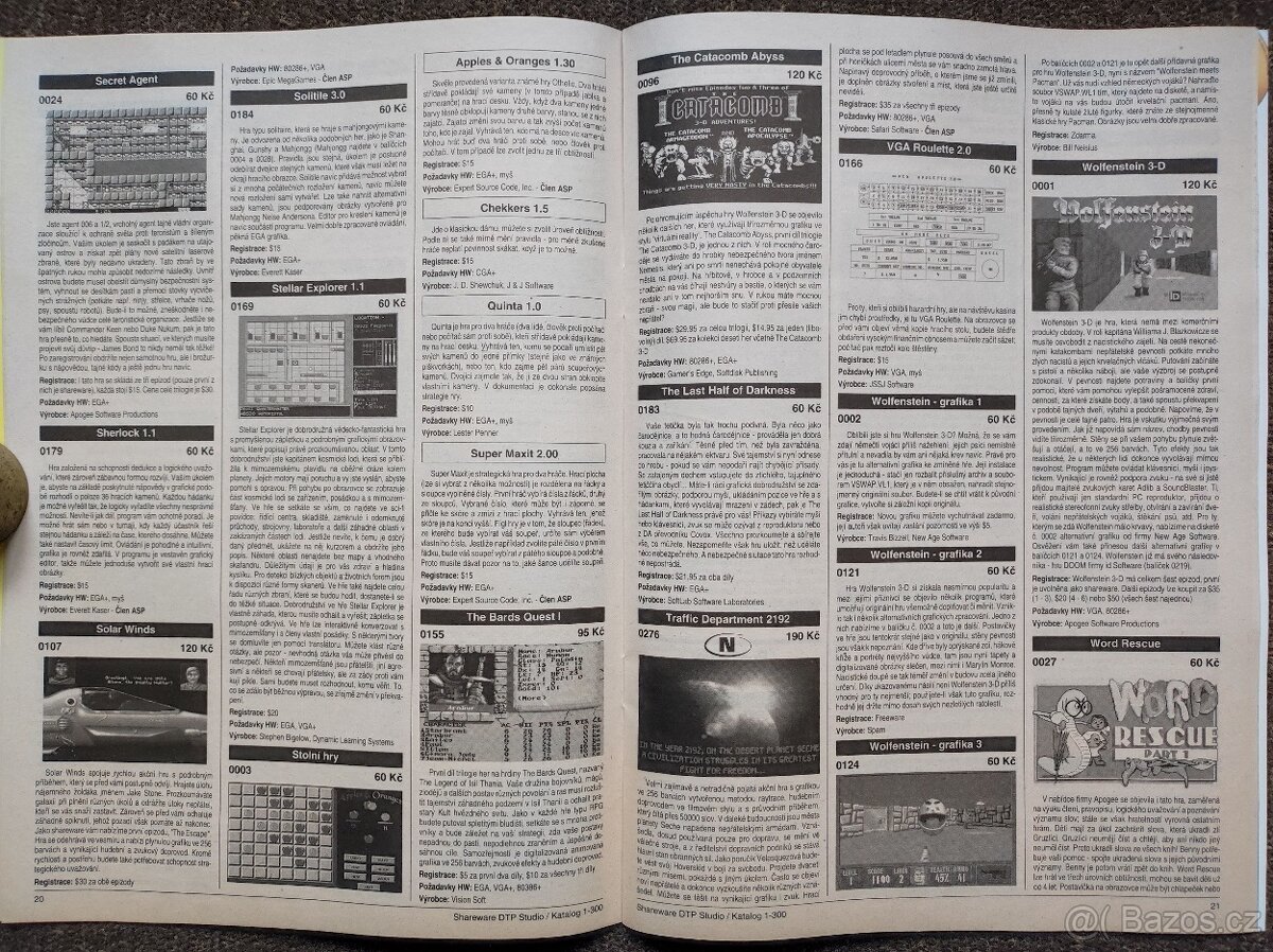 Počítačové nabídky 1. pol. 90 let HW SW Windows - 12