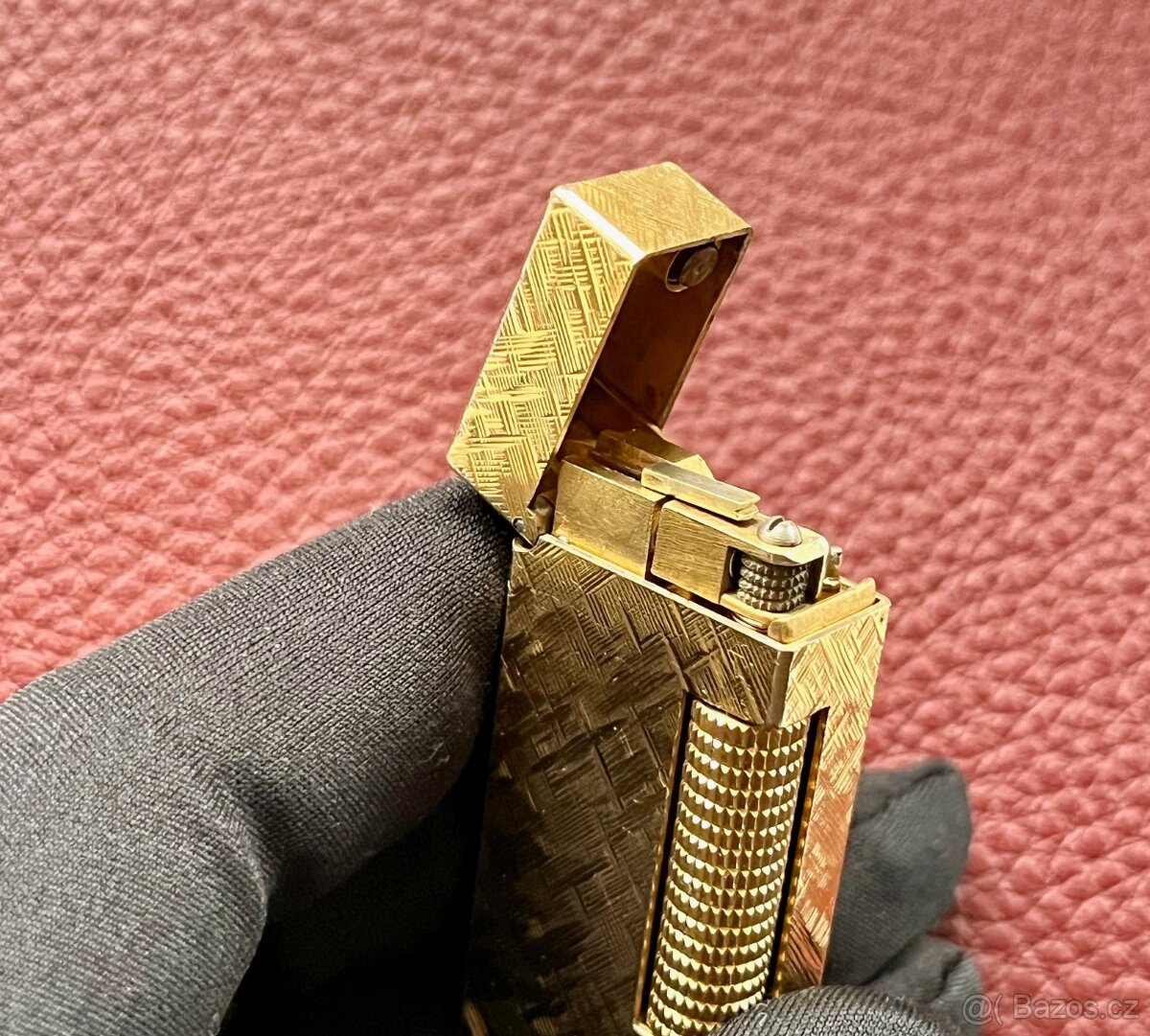 🔥 Dunhill Rollagas Zapalovač 80' léta, vzor Cross - 12