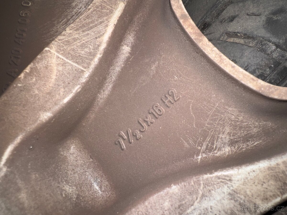 Disky Ronal MB W210 16” + letní pneu - 12