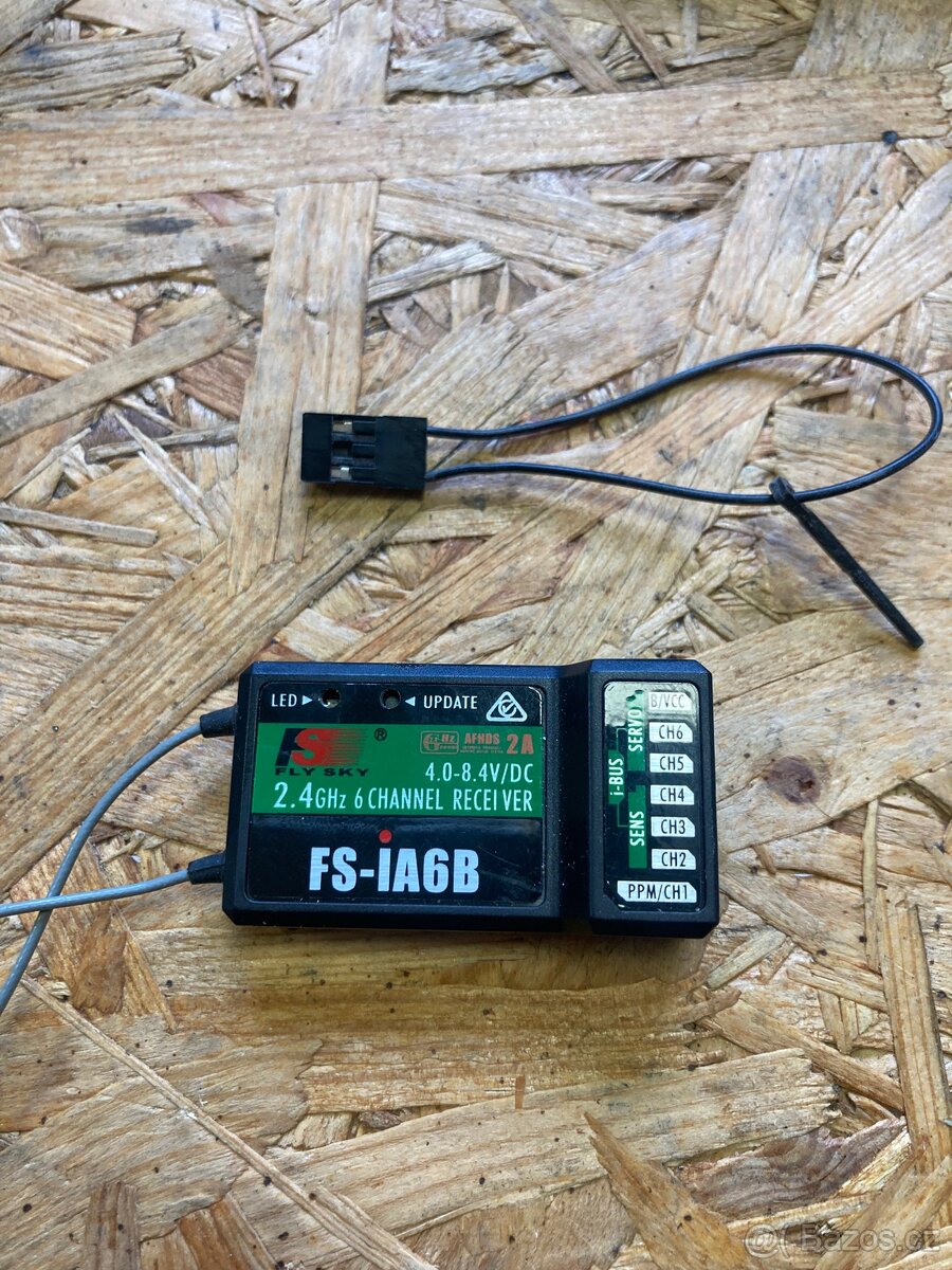 Rc větron + vysílač FLYSKY FS-i6 - 12