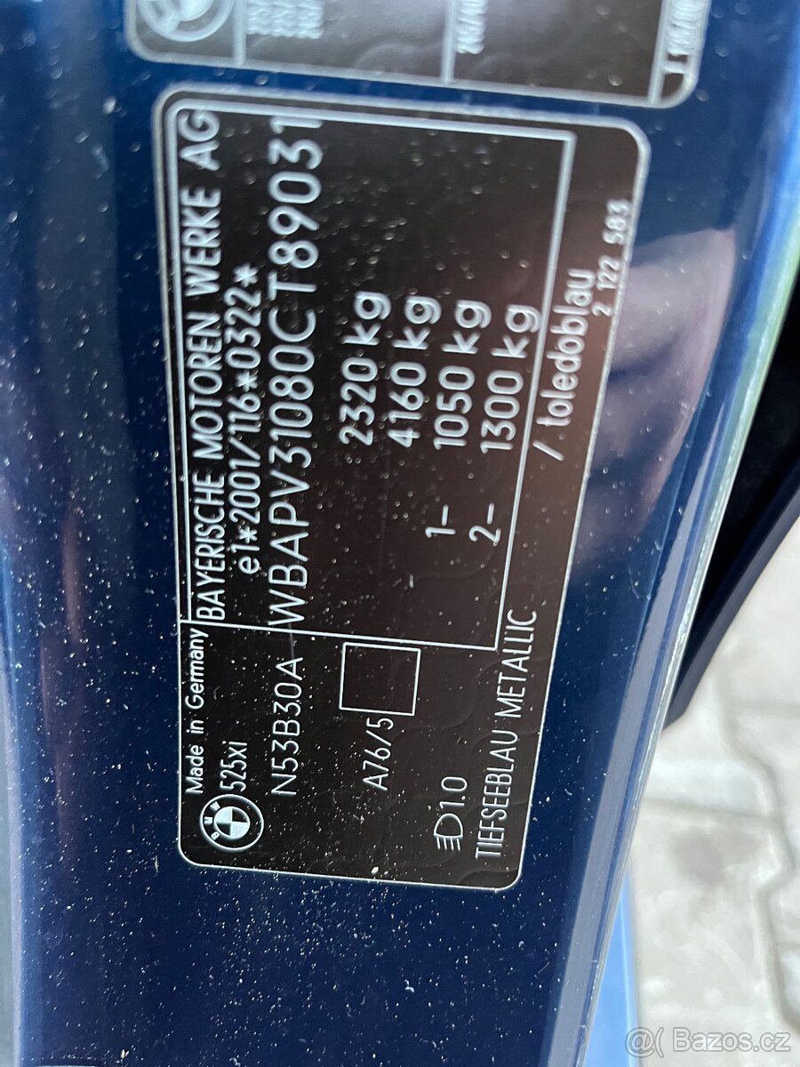 BMW 5 525i Touring E61 E60 LCI xDrive 4x4 160kw pouze díly - 12