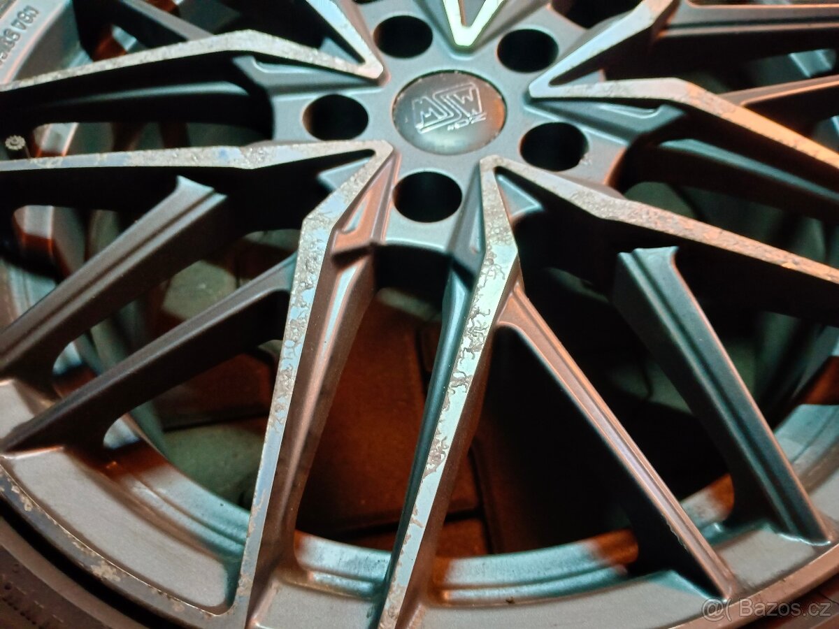 18" Msw by OZ ALU kola 5x112. Zimní - 12