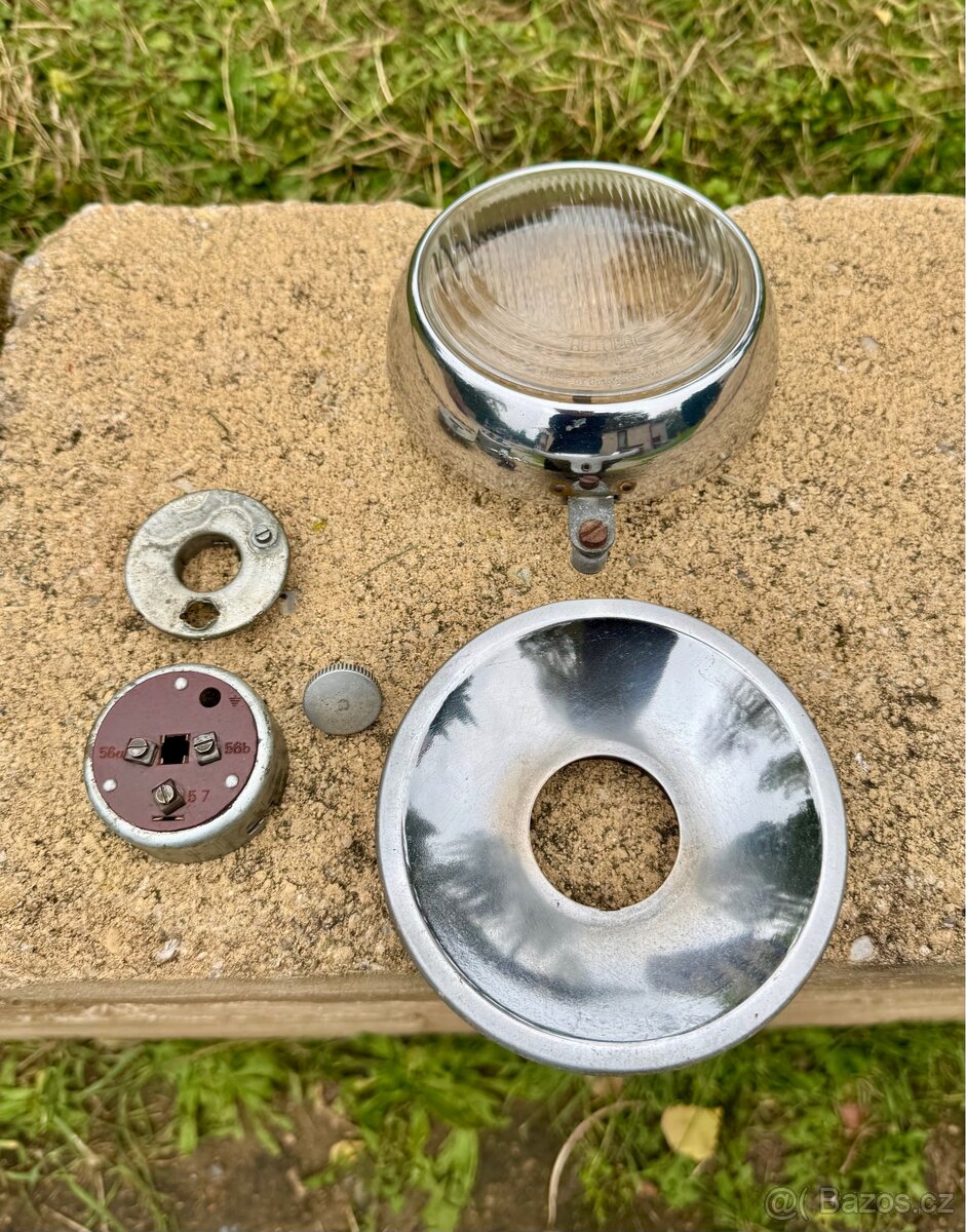 Jawa 50 parez, pionyr, fichtl, libenak - predni svetlo - 12