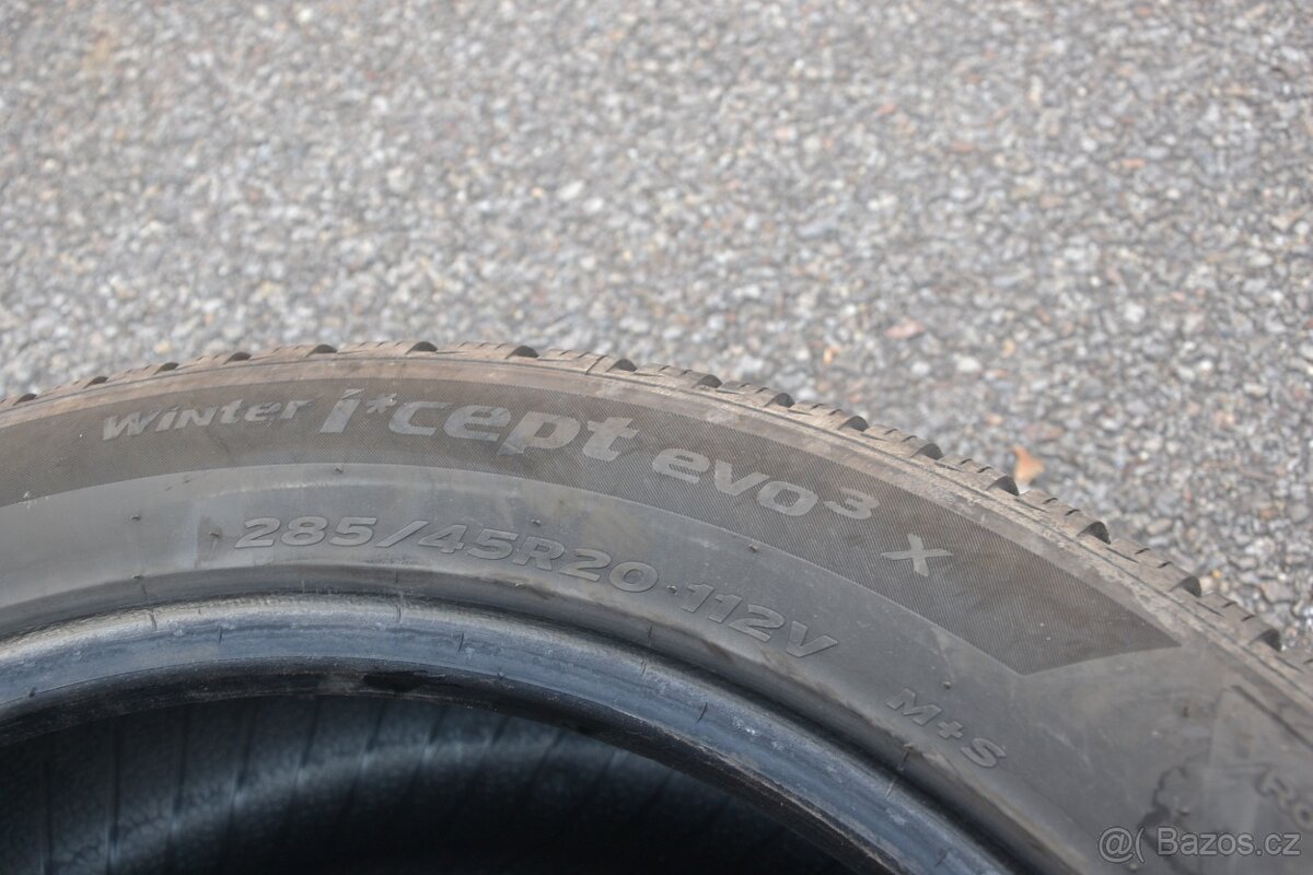 2ks zimní pneu Hankook 285/45/20 112V - 12