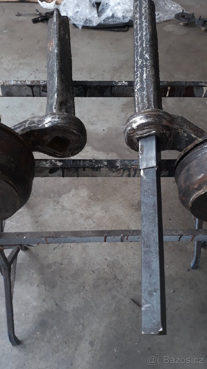 Náprava na přívěsný vozík Kempík - 12