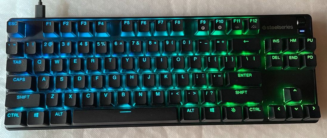 SteelSeries Apex 9 TKL prémiová,zár.12/2025 + myš bezdrát.MS - 12