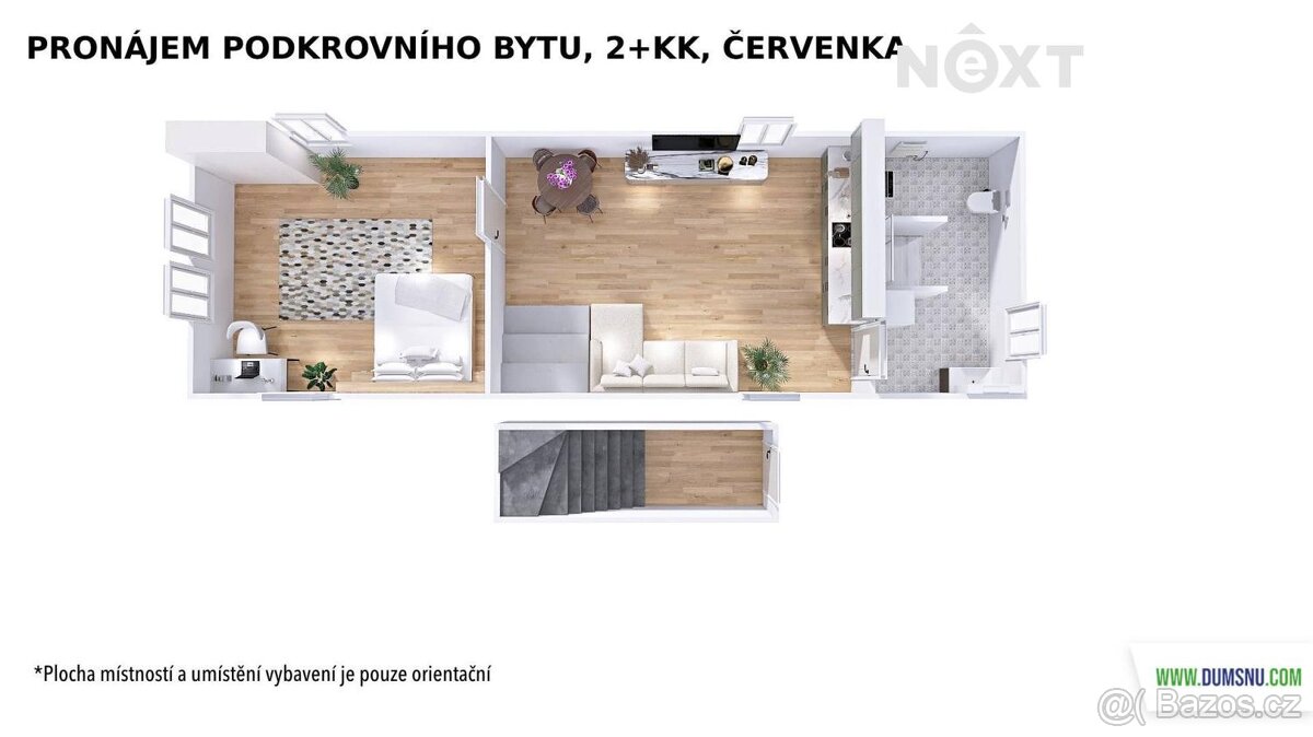 Pronájem byt 2+kk, 74㎡ - 12