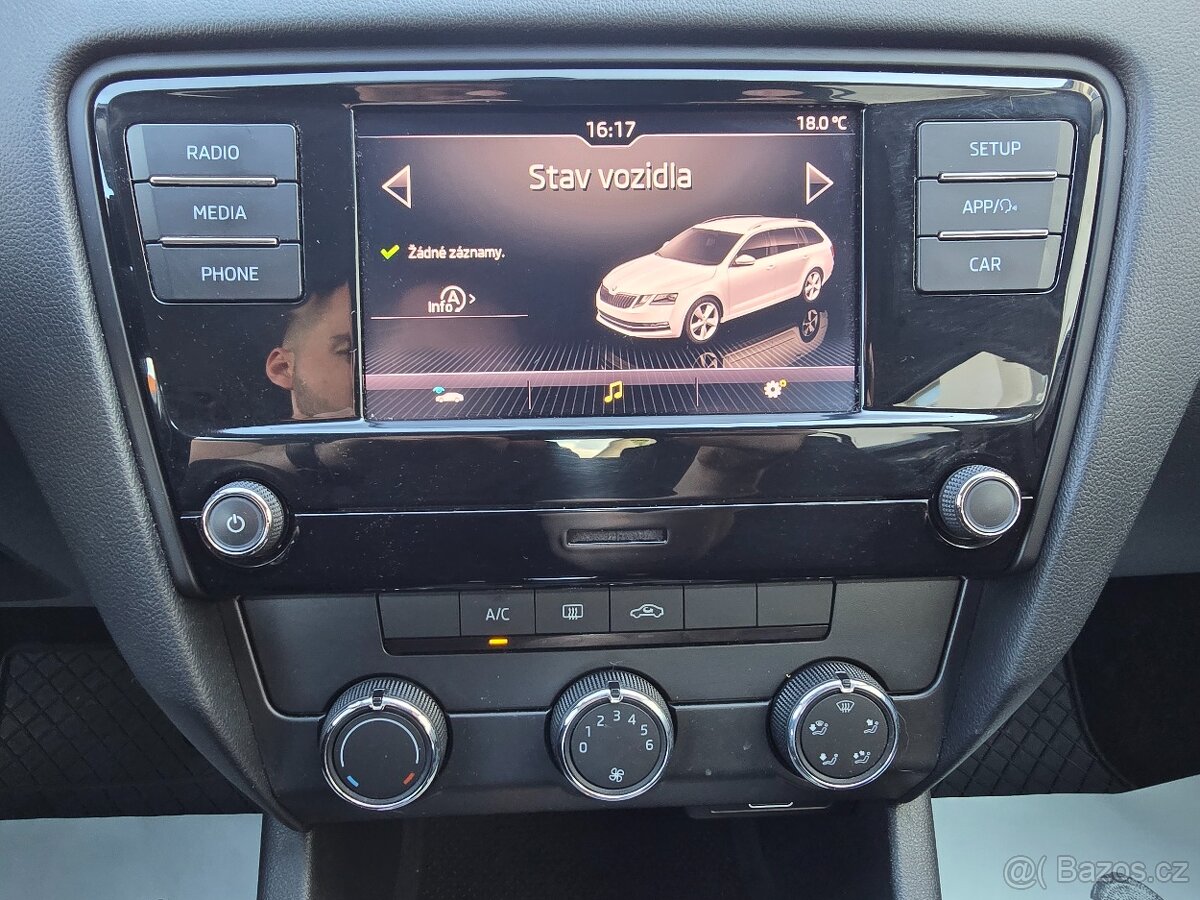 OCTAVIA 3 DSG 1,5TSI CNG 96kW 2020 1.Maj. ČR LED KLIMA -DPH - 12