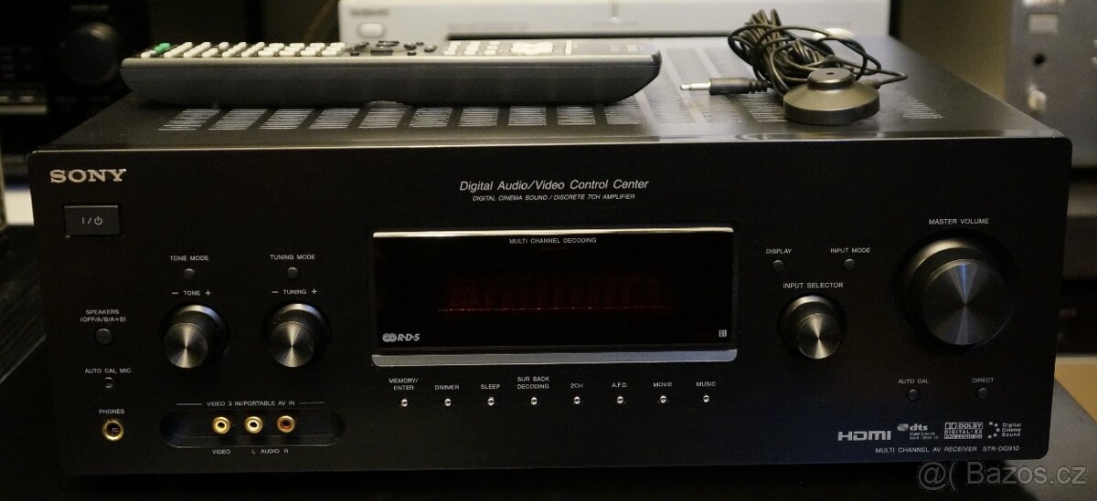 SONY STR DG 910 770W 7.1kanálový A/V receiver - 12