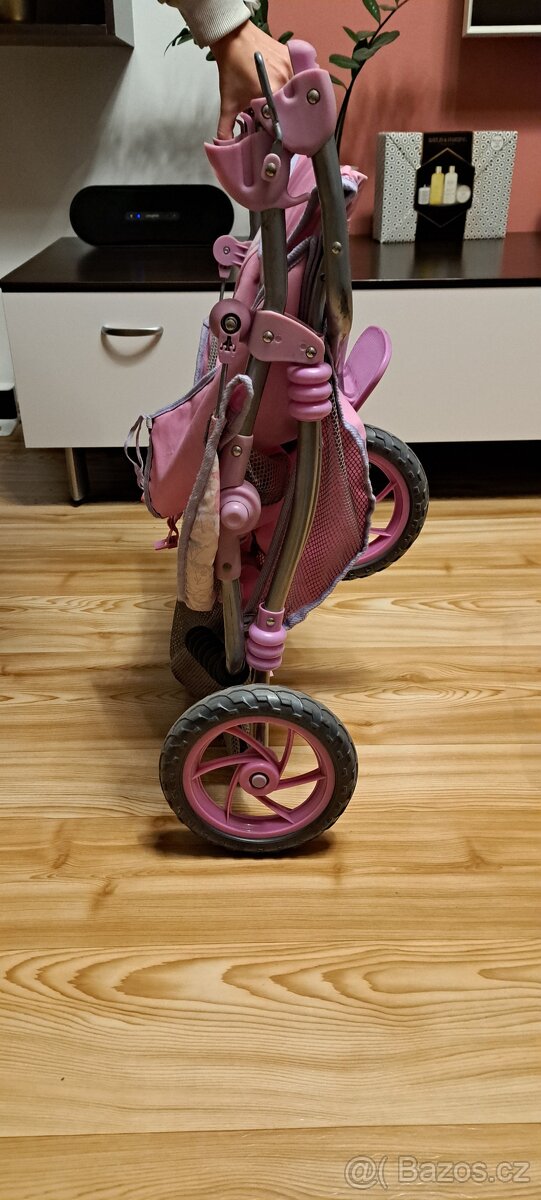 Baby born kočárek pro panenky-dvojčátka-REZERVACE - 12