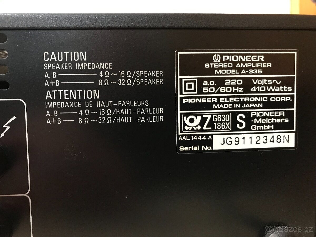Pioneer A-335 - 12