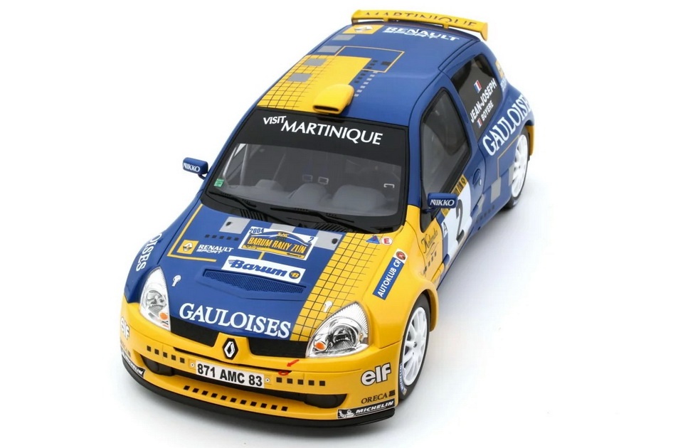 Renault Clio S1600 Barum Rally Zlín 2004 1:18 OttoMobile - 12