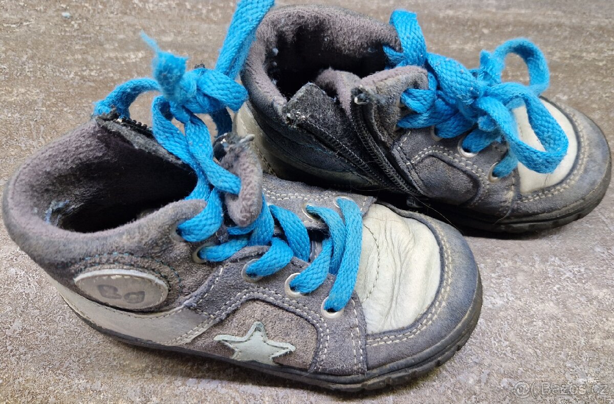 Barefoot kožené boty Bg, zdravotní Essi, Dedoles 24 - 12